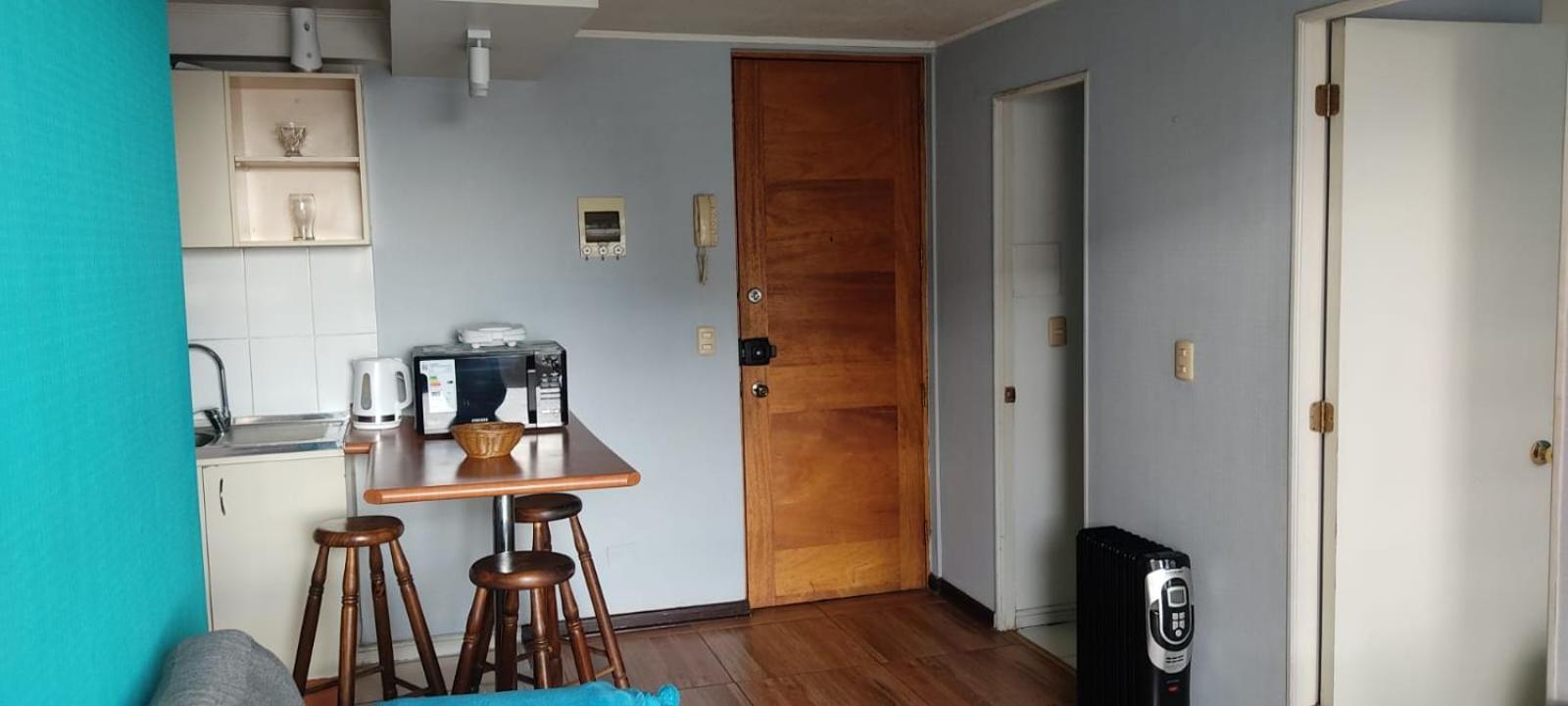 Апартаменты Departamento En Santiago Metro Nuble Экстерьер фото